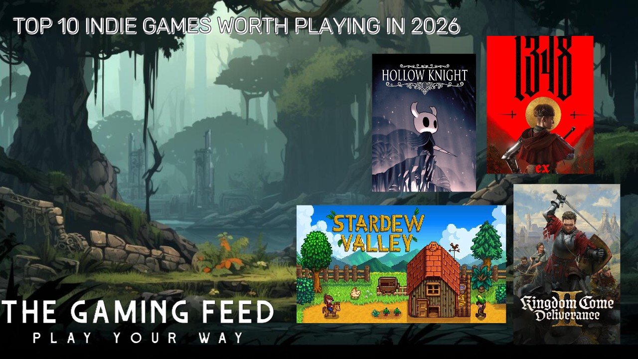 Top 10 Indie Games Worth Playing in 2026: Stardew Valley, Terraria, Super Meat Boy, 1348: Ex Voto & More