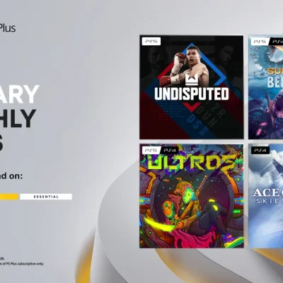 The PlayStation Plus monthly games lineup for February 2026.